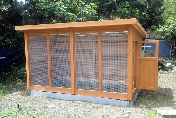 鶏小屋の製作 犬小屋製作工房kの犬小屋ブログ