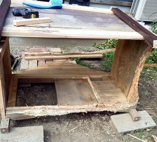 犬小屋の修理 犬小屋製作工房kの犬小屋ブログ