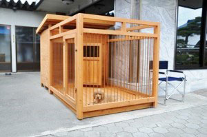 屋外 屋根付き サークル 犬小屋製作工房kの犬小屋ブログ