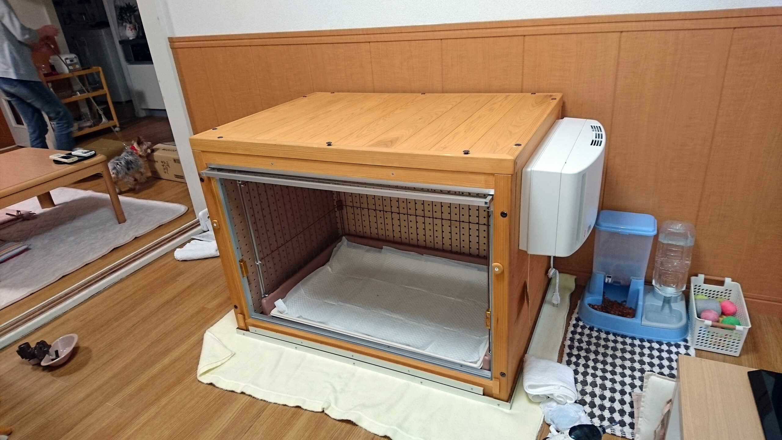 防音ケージカバーをお届けその後 - 犬小屋製作工房Kの犬小屋ブログ