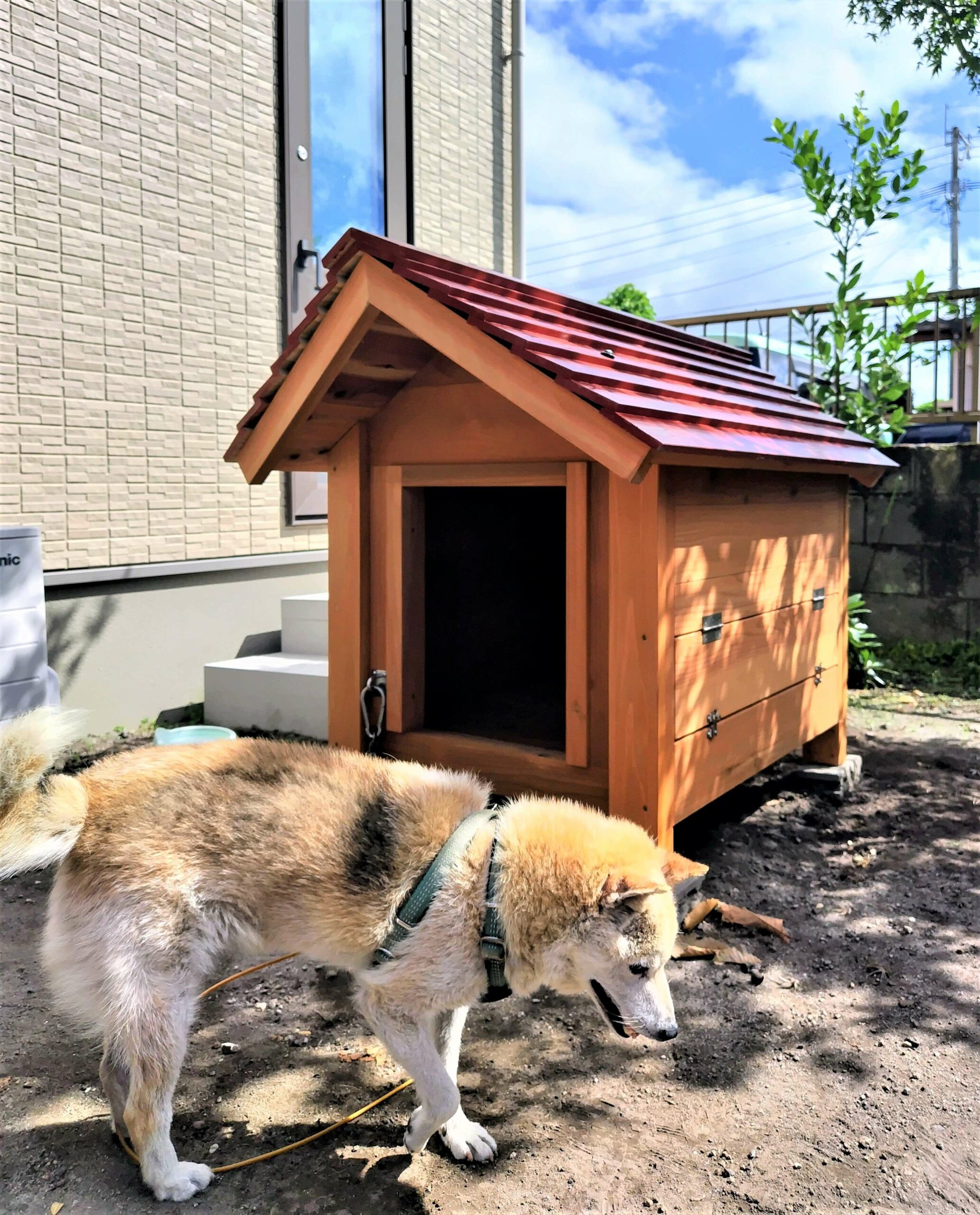 犬小屋製作工房K 原価40万円の商品で御座います ttkh3手作り・オーダーメイドな犬小屋専門店『犬小屋製作工房K』製作ご