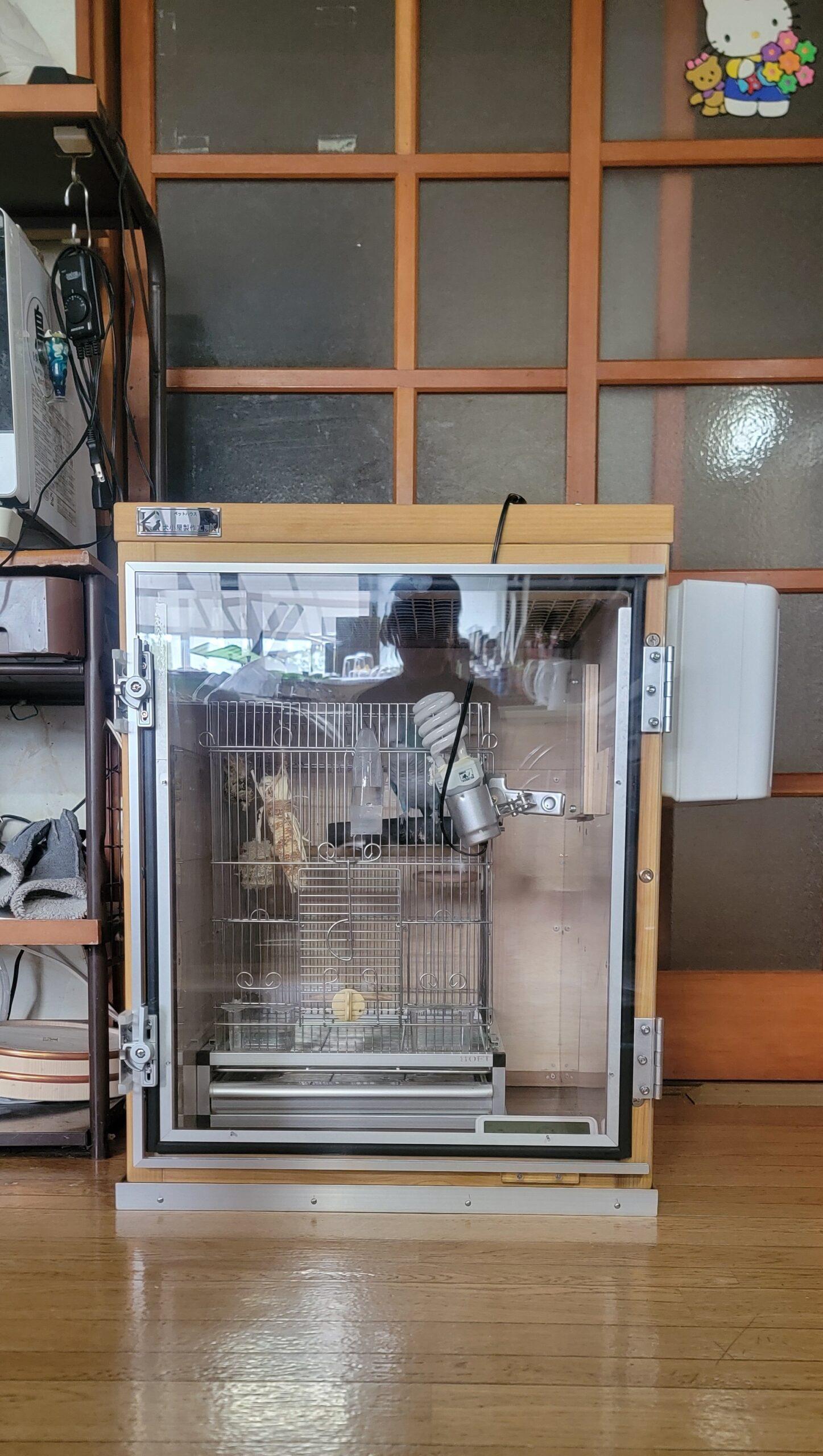 オキナインコの防音ケージ - 犬小屋製作工房Kの犬小屋ブログ